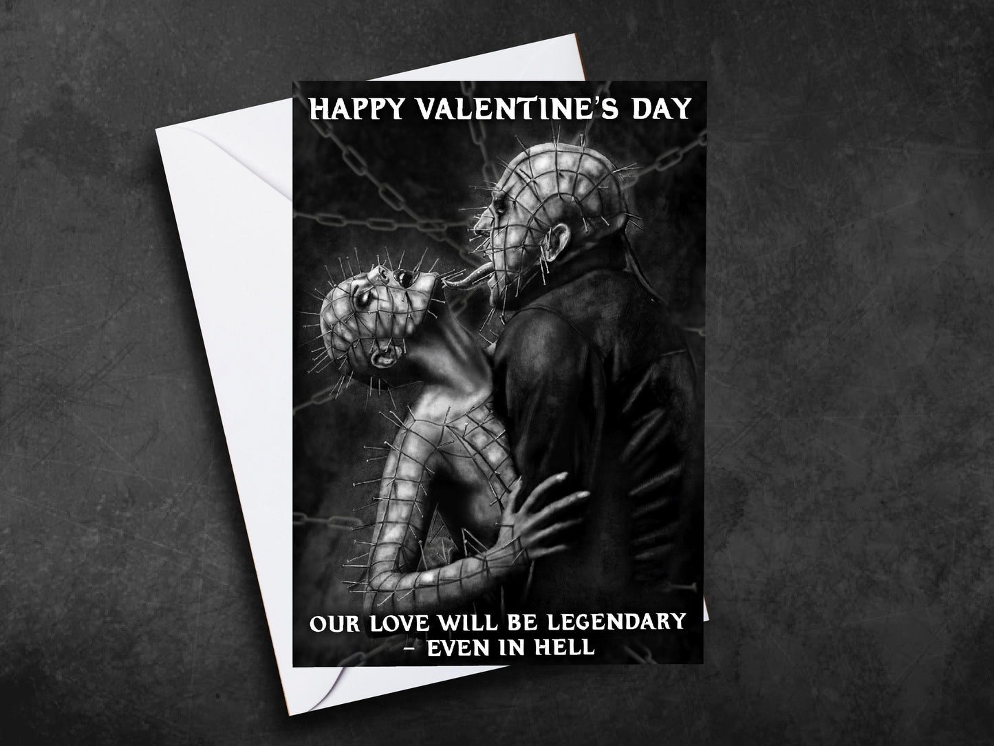 Hellraiser Cenobite Greeting Card